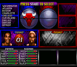 NBA Hangtime screenshot 3 for Sega Mega Drive